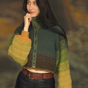 Handmade crochet sweater